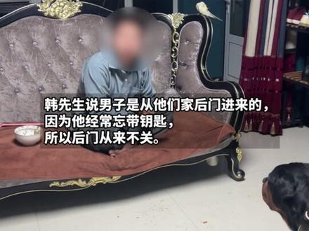 “连裤衩子都丢了”!辽宁朝阳的韩先生在卧室睡觉时被狗吵醒,打开门一看,客厅沙发上竟然睡着一个一丝不挂的男子。“外面零下十几度,不进我屋不穿衣服在外面会冻死”#酒后百态 视频来源@雄出没🐻