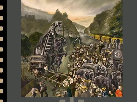 这是一个真实的故事,被人类处决的大象,大象玛丽的故事。 #真实故事 #大象玛丽 #血腥玛丽 #凶残玛丽事件