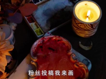 这是谁家的阴湿鬼新娘李佩仪❓🩸😈✨ #古风人物绘画 #白鹿 #唐宫奇案 #画画其实很简单 #艺术在抖音