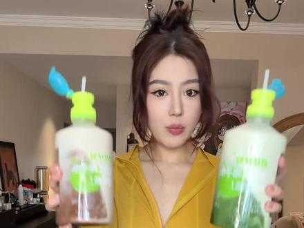 原创|暴食后悔水博主!Max四款升级版本来啦!抹茶脑袋奶茶脑袋闭眼1:1跟练#暴食 #暴食后悔水 #饮品 #冰饮 #吨吨桶
