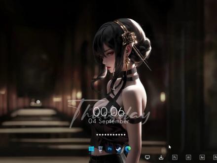 壁纸怎么装不踩坑?看这里 #wallpaper壁纸推荐 #电脑桌面美化 #电脑美化