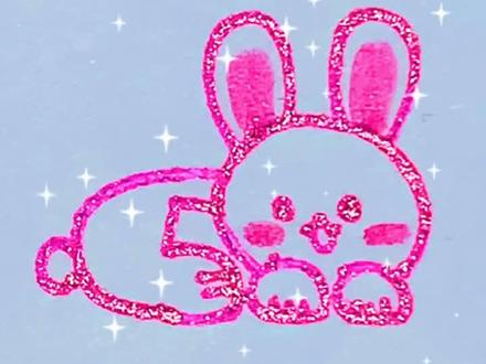 用500在来画一只可爱的小兔兔!#简笔画 #每日一画 #儿童简笔画 #画画 #绘画 #手绘 #想画就画