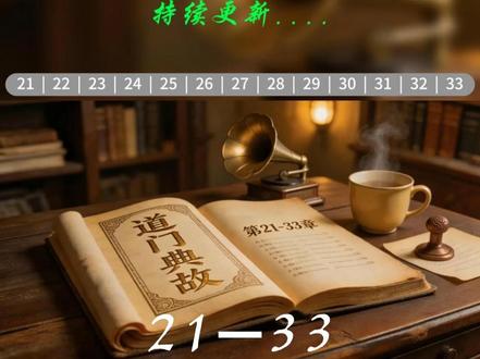 有声小说《道门典故》21-33章,持续更新! #有声小说