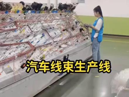汽车线束制造过程~#制造业 #精密制造 #技术需要创新