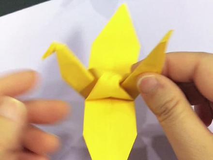 你们小时候折过千纸鹤吗?经典千纸鹤折法教程,代表美好祝愿的千纸鹤!超简单,一学就会。#折纸教程 #幼儿手工 #亲子手工 #手工diy