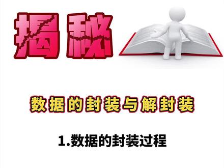 数据的封装过程,你知道有哪几步吗?#网络工程师 #hcie #华为认证