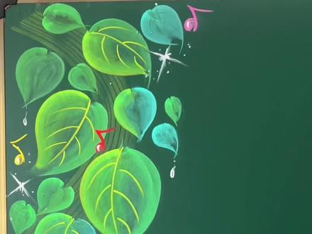 粉笔画一黑板报大边框(春天及植树节黑板报) 黑板报基础小练笔:零基础也能轻松上手的黑板报边框#粉笔画 #黑板报 #跟着抖音学画画 #一学就会系列 #粉笔画教程