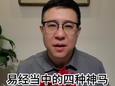 易经里有特点的马#中华文化#易经#丙午马年