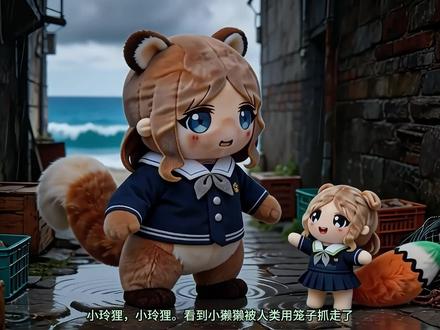 獭游狸的奇幻漂流记2 #soyo狸#ai新春游园会 #天素罗#anon犬#剧情向