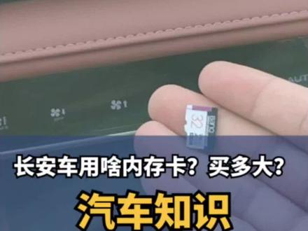 长安车用啥内存卡?买多大?#逸动plus #每天一个用车知识 #长安狂欢购购购 #长安汽车 #dou是好车