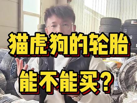 猫虎狗的轮胎能不能买?会不会被坑呢?#汽车轮胎 #卖轮胎 #汽车知识分享 #换轮胎 #米其林