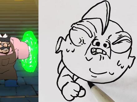 这是什么怪物 #简笔画#简笔画教程#看动画学画画