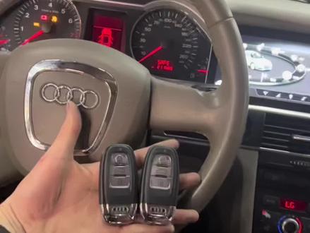 #奥迪A6l #一键启动 #遥控启动 奥迪A6l免埋钥匙匹配新款钥匙 一键启动 无钥匙进入 遥控启动