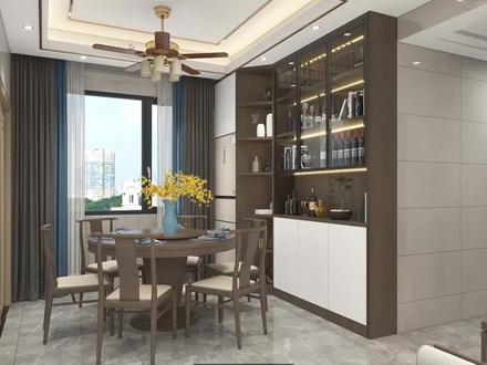 在酷家乐中,酒柜内嵌冰箱斜角柜应该怎么制作#酷家乐 #全屋定制 #酒柜 #抖音小助手