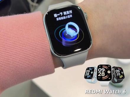 一表搞定:NFC + 离线支付,REDMI Watch 6 太实用!#好物推荐 #智能手表 #REDMIWatch6 #小米智能手表