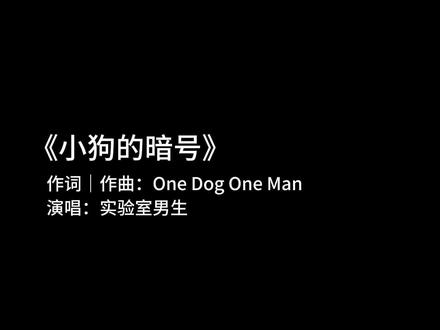 读懂小狗行为,小狗从小就爱你,写给小狗的歌《小狗的暗号》,完整歌词放在评论区了,很多粉丝问我怎么把科谱或故事变成歌,很简单,在评论区告诉我你和TA的故事,下首歌可能唱的就是你们!#狗狗行为心理 #狗狗#狗是人类最忠诚的朋友 #科学养狗 #萌宠治愈短片