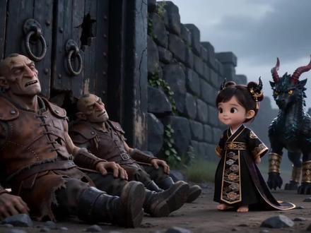 三岁魔崽寻爹记,第11集#原创漫剧 #ai漫剧 #萌娃漫剧 #短剧推荐