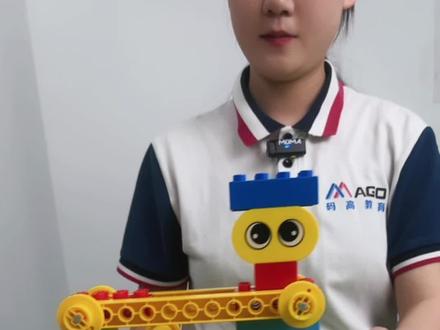 今日分享乐高搭建:骑车小人#乐高 #乐高搭建大颗粒 #乐高搭建 #乐高大颗粒作品 #码高的老师 #码高机器人