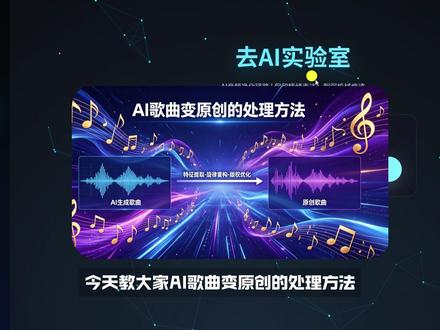 AI歌曲如何处理成原创,教你一步搞定,以及处理前后音质对比,非常适合新手小白 !#Ai歌曲 #抖音音乐人 #原创 #汽水音乐 #保姆级教程