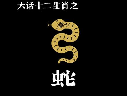 大话十二生肖之生肖蛇(1)#十二生肖 #蛇