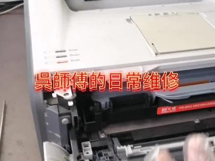 呉師傅的日常维修,兄弟HL-2140修复后测试。