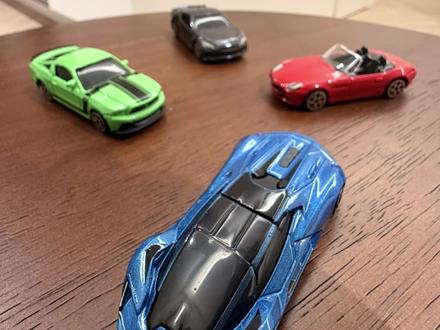 4个赵一鸣的法拉利车模盲盒,尝尝咸淡#盲盒 #玩具