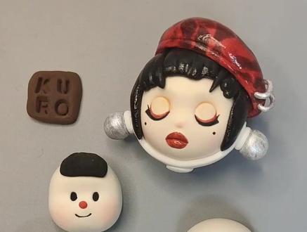 没有脸模怎么做多妹,教程来了,小白包会,又是一个捏脸教程,下期还有哦,码住别迷路。#粘土 #超轻粘土 #手工 #制作过程#粘土手办 #盲盒 #手工diy #黏土教程