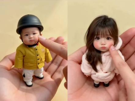 超可爱的缩小版自己 #q版小人 #我的可爱一面 #ai我的可爱一面 #ai我的可爱一面教程 #变可爱药水 Q版小人捏脸 剪映 豆包拍p图