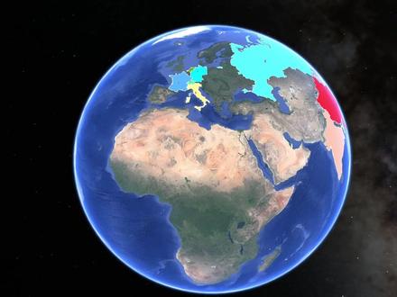 2025年,黄金储备最多的10个国家 #地理 #地理知识 #地图 #地理知识 #卫星地图