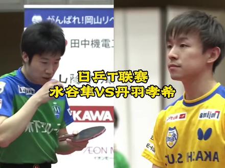 水谷隼VS丹羽孝希剪辑版比赛视频。#乒乓球 #体育 #乒乓球比赛