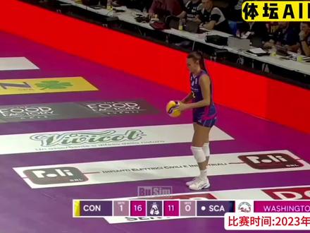 正播11月2日斯坎迪奇!20比21 朱婷上演天神下凡!拯救球队又靠她