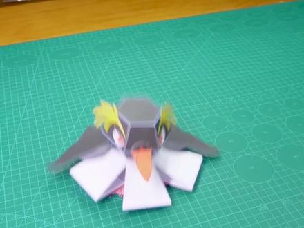 抖音里买的第一本手工书,做一个超级好玩的弹跳炸弹企鹅!bang!#六一儿童节 #手工