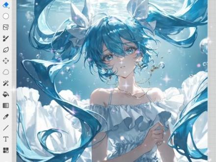 一不小心就画出了丁达尔光✨ #画世界pro #板绘 #画世界教程 #绘画 #零基础学画画