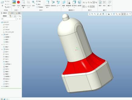 问题:曲面不能实体化
原因:曲面合并有间隙
解决:重新构建并合并
#creo #proe #creo产品设计 #proe产品设计 #creo结构设计 @DOU+小助手