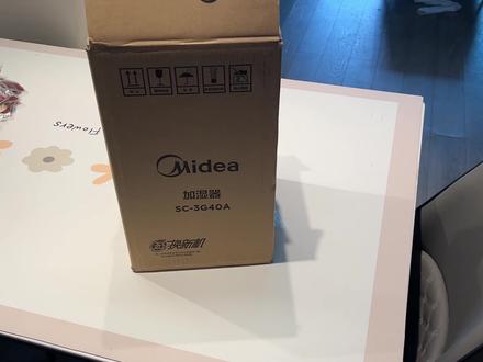 【家居】美的 空气加湿器 SC-3G40A 开箱分享 #开箱vlog #加湿器 #空气加湿器