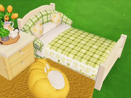 如何快速画出带花边的格纹床?(零氪教程)
🌸在画板里面选择拼木单人床作画,也可以选双人床,只要延长中间的格纹部分,画完之后在工匠台选择染色找到单人床制作出来。
#心动小镇 #心动小镇创想团 #心动小镇一期一绘 #心动小镇装修 #心动小镇像素画