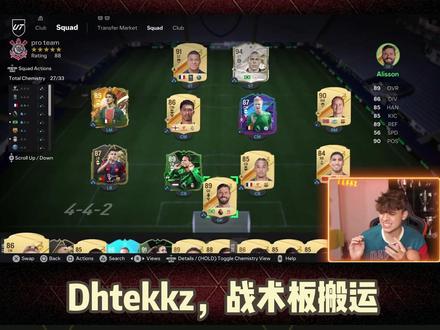 FC24战术板(搬运Dhtekkz)#FC24