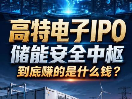 产能狂飙131%却极度缺钱?高特电子IPO:储能“大脑”的真实成色
#市值风云 #财经知识 #IPO #打新 #创业板