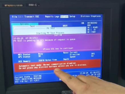 C站PV-TEST测试程序#船舶#C站#测试#船员#威海泛洋@DOU+小助手