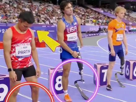 为什么这名看起来四肢完好的男子混进去了残奥会?#体育 #运动 #科普 #冷知识 #奥运会