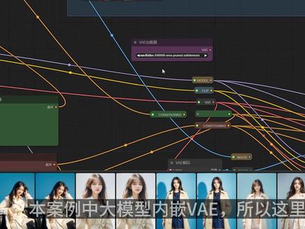 分享一个ai虚拟摄影工作流思路,等完善了会免费分享出来。这套工作流是在文生图基础上对提示词进行了优化,支持中英文互译、魔法提示词和风格化选择器,同时支持openpose姿态控制、高清放大、面部和手部修复(来自娜娜自动工作流,前期有讲),模型选择了真人摄影类的大模型None南-Bayonetta真焦段真摄影和赛博Dream | CNrealistic_MIX_V40,这两个模型在真实、摄影等写实风格上表现都很出色。欢迎对ai摄影感兴趣的宝子们提意见,我将尽快完善这套工作流。#创作灵感 #ai绘画 #comfyui #ai摄影 #openpose