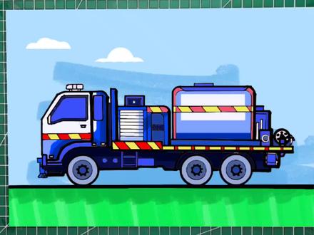 儿童画洒水车教程,汽车简笔画交通工具#简笔画 #简笔画教程 #汽车简笔画 #洒水车简笔画 #工程车简笔画 #教你学画画 #儿童简笔画 #少儿绘画 #画车 #儿童绘画