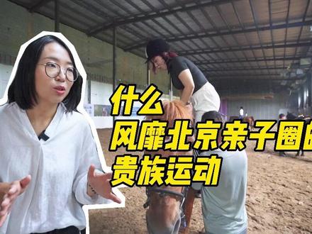 #东京奥运会 马术比赛即将开始,想让孩子成为奥运冠军吗?这条视频全方位科普#马术相关知识!#北京 #带娃
