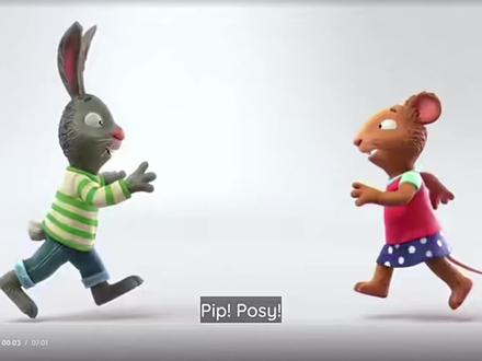 英语启蒙,中英双译《波西与皮普5》小朋友最喜欢的动画片 #动画 #儿童动画