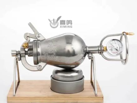 喜鸣430ML升级版大容量304不锈钢家用迷你小型爆米花机粮食放大器#爆米花机 #迷你爆米花机 #老式爆米花机 #粮食放大器 #好物推荐