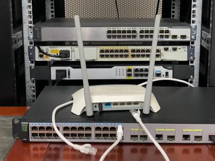 小型企业 上网配置教程#交换机 #路由器