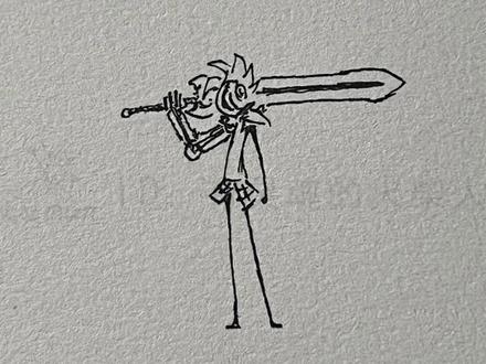 火柴人如何画出科技感#火柴人 #火柴人绘画