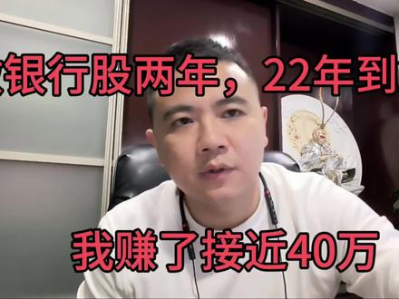 两年银行股的收获