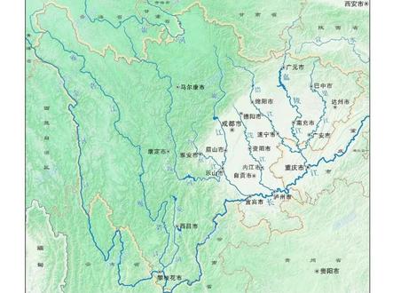 四川省各市州所在地乘火车可直达的省会、直辖市及特别行政区数量 #铁路 #动车 #高铁
