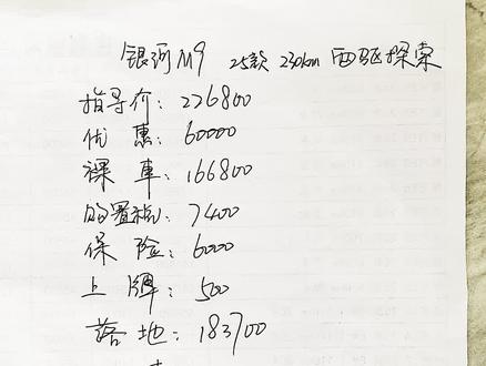 吉利银河M9两驱是最好的选择吗? 银河M9两驱四驱怎么选?还是直接上黑金,带家人出行哪个版最有性价比呢?
#吉利汽车 #银河M9 #十万左右性价比高的车型推荐 #创作者中心 #创作灵感
